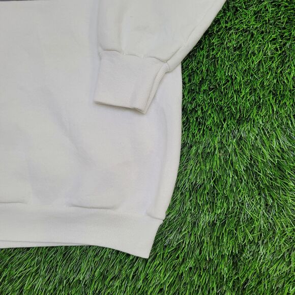 Vintage 1988 Beverly-Hills Sweatshirt Womens XL 22x23 White - Picture 15 of 15